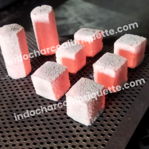Coconut shell charcoal briquette 10