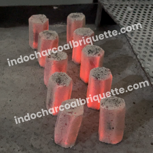 Coconut shell charcoal briquette 3